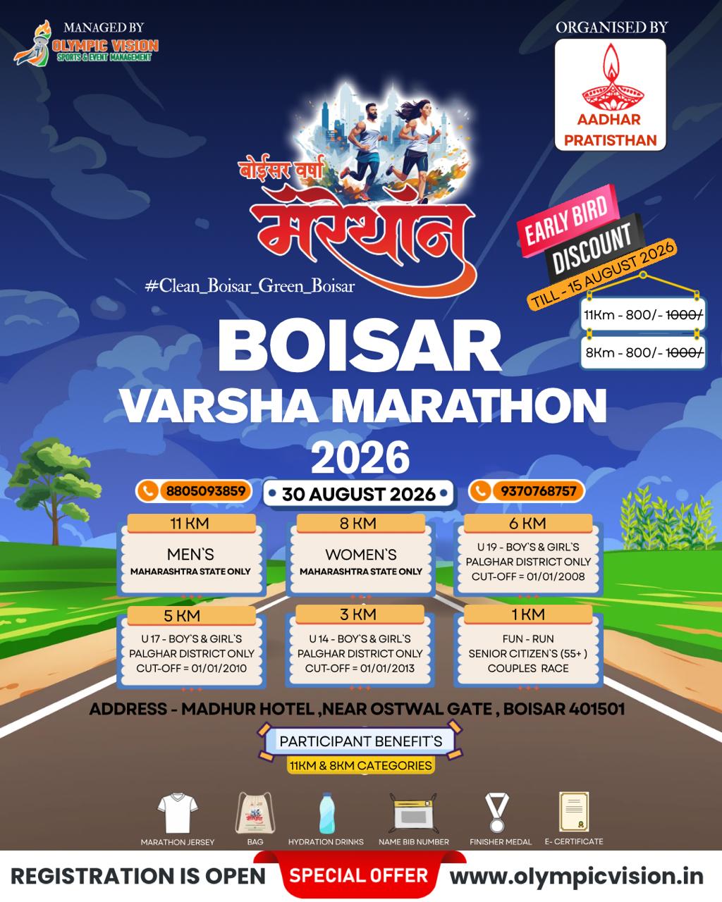 Boisar Varsha Marathon 2025